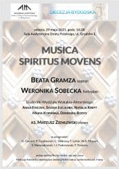 Koncert MUSICA SPIRITUS MOVENS w Bydgoszczy - 29-05-2021