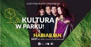 Koncert Kultura w Parku: HabiArJan w Olsztynie - 18-07-2021