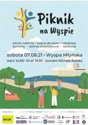 Piknik na Wyspie - Koncert Michała Rasska w Bydgoszczy - 07-08-2021