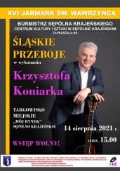 koncert Krzysztofa Koniarka w Sępólnie Krajeńskim - 14-08-2021