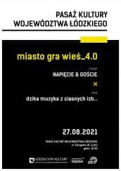 Koncert Napięcie - dzika muzyka w Pasażu Kultury... w Łodzi - 27-08-2021