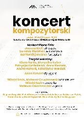KONCERT KOMPOZYTORSKI w Bydgoszczy - 29-10-2021