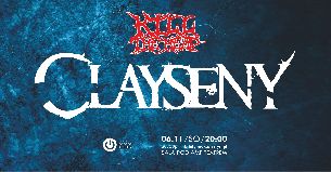 Koncert CLAYSENY / KILL THE HEAD w Olsztynie - 06-11-2021