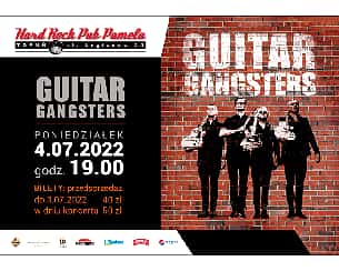 Koncert Guitar Gangsters w Hard Rock Pubie Pamela (Toruń) - 04-07-2022
