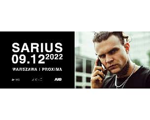 Koncert Sarius w Warszawie! - 12-12-2022