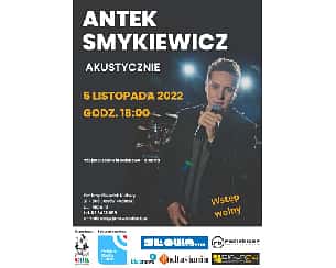 Koncert Antek Smykiewicz Akustycznie w Janowie Podlaskim - 05-11-2022