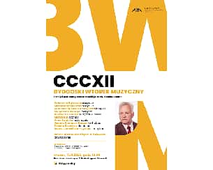 Koncert CCCXII BYDGOSKI WTOREK MUZYCZNY w Bydgoszczy - 15-11-2022