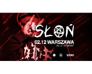 Koncert Słoń w Warszawie! - 02-12-2022