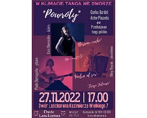 Koncert "Powroty" w Lanckoronie - 27-11-2022