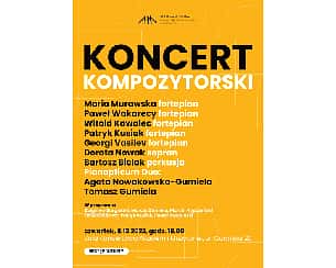 KONCERT KOMPOZYTORSKI w Bydgoszczy - 08-12-2022