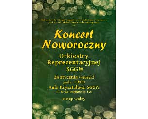 Koncert Noworoczny Orkiestry Reprezentacyjnej SGGW 2023 w Warszawie - 24-01-2023