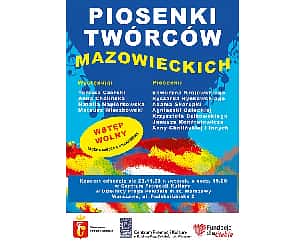 Koncert PIOSENKI 5TWÓRCÓW MAZOWIECKICH w Warszawie - 28-11-2023