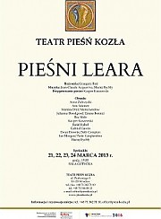 Bilety na spektakl  "Pieśni Leara" - Wrocław - 20-03-2014