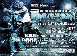 Bilety na koncert Pendragon w Bydgoszczy - 15-10-2014