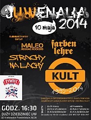 Bilety na koncert Juwenalia 2014: Kult, Strachy na Lachy, Farben Lehre, Maleo Reggae Rockers w Warszawie - 10-05-2014