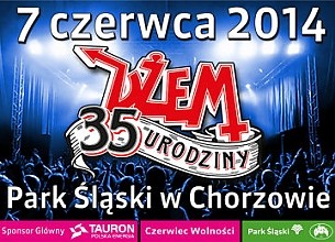 Bilety na koncert Dżem 35 urodziny w Chorzowie - 07-06-2014