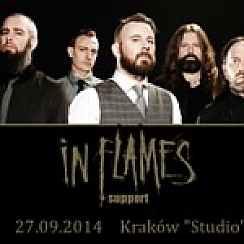 Bilety na koncert In Flames + support w Krakowie - 27-09-2014
