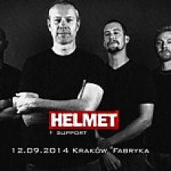 Bilety na koncert Helmet + support w Krakowie - 12-09-2014