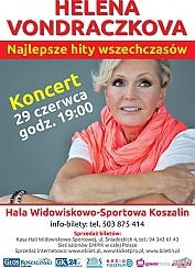 Bilety na koncert Helena Vondraczkova - Najlepsze Hity ostatnich lat w Koszalinie - 29-06-2014