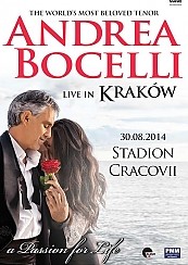 Bilety na koncert ANDREA BOCELLI w Krakowie - 30-08-2014