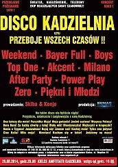 Bilety na koncert Disco Kadzielnia czyli Przeboje Wszech Czasów - Disco Kadzielnia w Kielcach - 29-08-2014