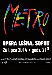 Bilety na koncert METRO w Sopocie - 26-07-2014