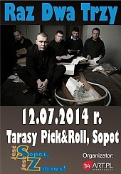 Bilety na koncert Zespołu Raz Dwa Trzy w Sopocie - 12-07-2014