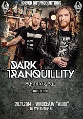 Bilety na koncert Dark Tranquillity + Amoral, Acyl, The Lehmann Project we Wrocławiu - 20-11-2014