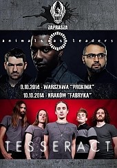 Bilety na koncert Tesseract + Animals As Leaders + Navene K w Warszawie - 09-10-2014