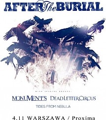 Bilety na koncert After The Burial - Monuments, Circles, Tides from Nebula w Warszawie - 04-11-2014