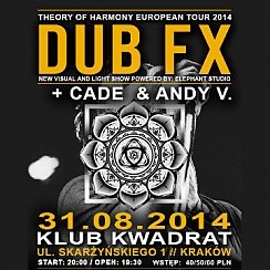 Bilety na koncert Dub FX w Krakowie - 31-08-2014