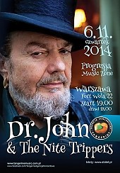 Bilety na koncert Dr. John & The Nite Trippers w Warszawie - 06-11-2014