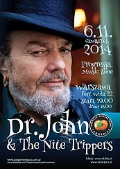 Bilety na koncert Dr.John & The Nite Trippers w Warszawie - 06-11-2014