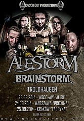Bilety na koncert ALESTORM | BRAINSTORM | TROLDHAUGEN | Crimson Shadows we Wrocławiu - 23-09-2014