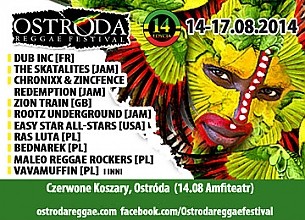 Bilety na Ostróda Reggae Festival 2014