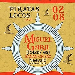 Bilety na koncert SQ na Dziedzińcu - Piratas Locos! pres. Miguel Garji (Ibiza Global Radio) w Poznaniu - 02-08-2014