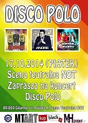 Bilety na koncert Disco Polo - DISCO POLO w Gdańsku - 17-10-2014
