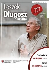 Bilety na koncert Recital Leszka Długosza w Toruniu - 23-08-2014