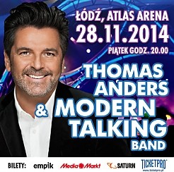 Bilety na koncert Thomas Anders & Modern Talking Band - koncert andrzejkowy w Łodzi - 28-11-2014