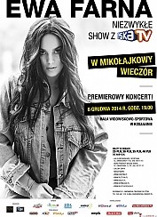 Bilety na koncert Ewa Farna Live - Niezwykłe show z Eską TV w Mikołajkowy wieczór! w Koszalinie - 06-12-2014