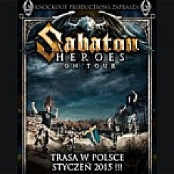 Bilety na koncert Sabaton + Frontside + Battle Beast + Delain w Krakowie - 22-01-2015