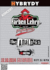 Bilety na koncert PROJEKT PUNK - FARBEN LEHRE, the ANALOGS oraz OFFENSYWA w Warszawie - 12-10-2014