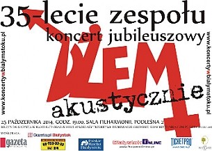 Bilety na koncert Dżem - 35 lecie zespołu - akustycznie w Białymstoku - 25-10-2014
