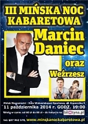 Bilety na kabaret III Mińska Noc Kabaretowa w Mińsku Mazowieckim - 11-10-2014