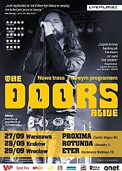 Bilety na koncert The Doors Alive - koncert THE DOORS Alive we Wrocławiu - 29-09-2014