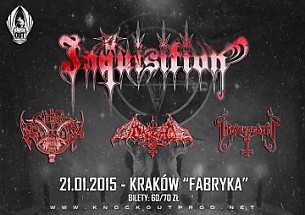 Bilety na koncert Inquisition, Archgoat, Ondskapt, Blackdeath w Krakowie - 21-01-2015