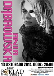 Bilety na koncert Ania Dąbrowska w Gdyni - 13-11-2014