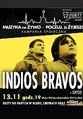 Bilety na koncert Indios Bravos w Krakowie - 13-11-2014