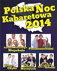 Bilety na kabaret Polska Noc Kabaretowa: Kabaret Moralnego Niepokoju, Kabaret Paranienormalni, Kabaret Skeczów Męczących, Kabaret Chyba w Lubinie - 17-10-2014