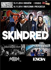 Bilety na koncert SKINDRED w Warszawie - 16-11-2014